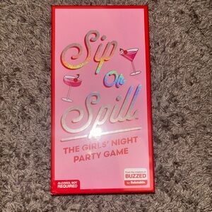 Sip or Spill Girls Night Game